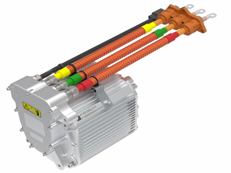 hairpin motor       generator assembly