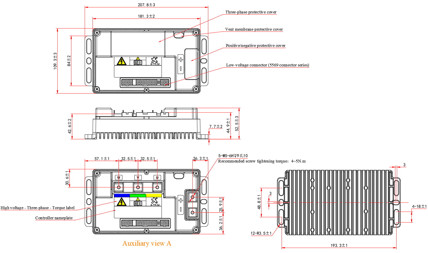 Interface Appearance Diagram Interface Appearance Diagram