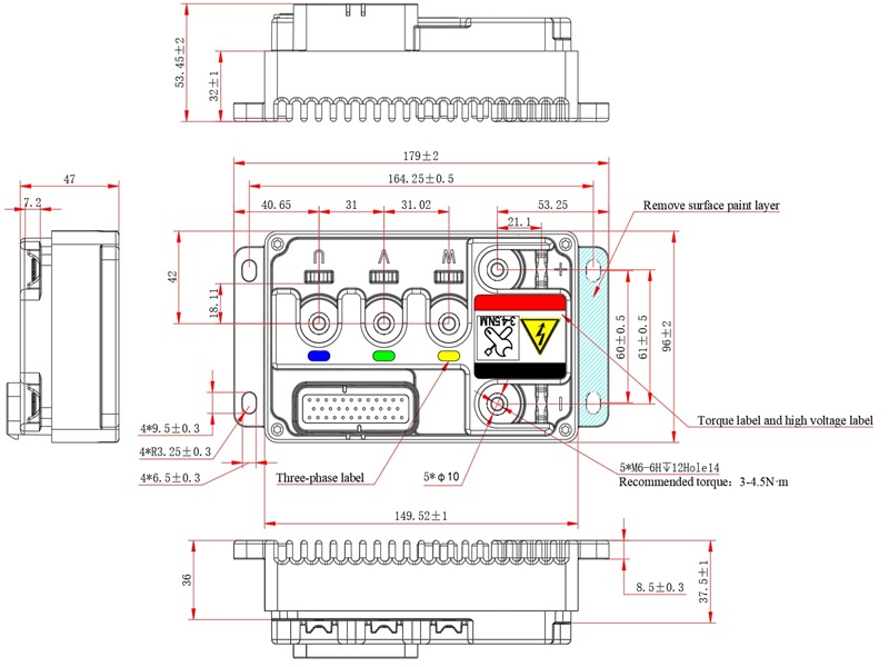 Hybrid & EV Powertrain System (48V-72V)