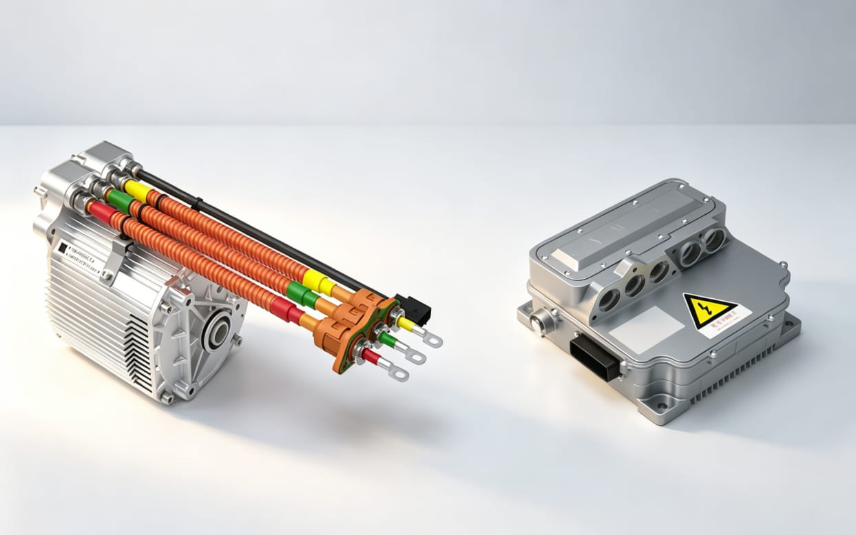 Lightweight electric drive system