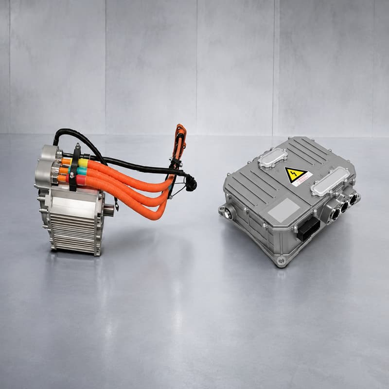 Como alcançar alto conforto e eficiência de torque com um motor e controlador para veículo elétrico?