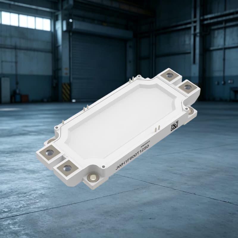 Como um IGBT de 1200V 600A melhora a confiabilidade em inversores industriais sob carga pesada?