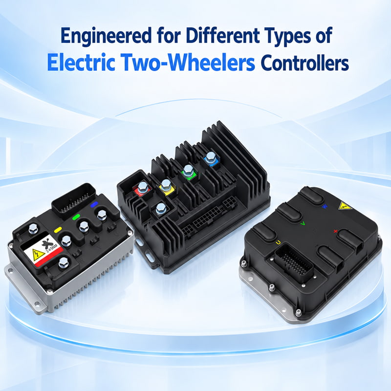 Qual a finalidade do controlador do motor? Como selecionar o controlador adequado para diferentes tipos de veículos elétricos de duas rodas?