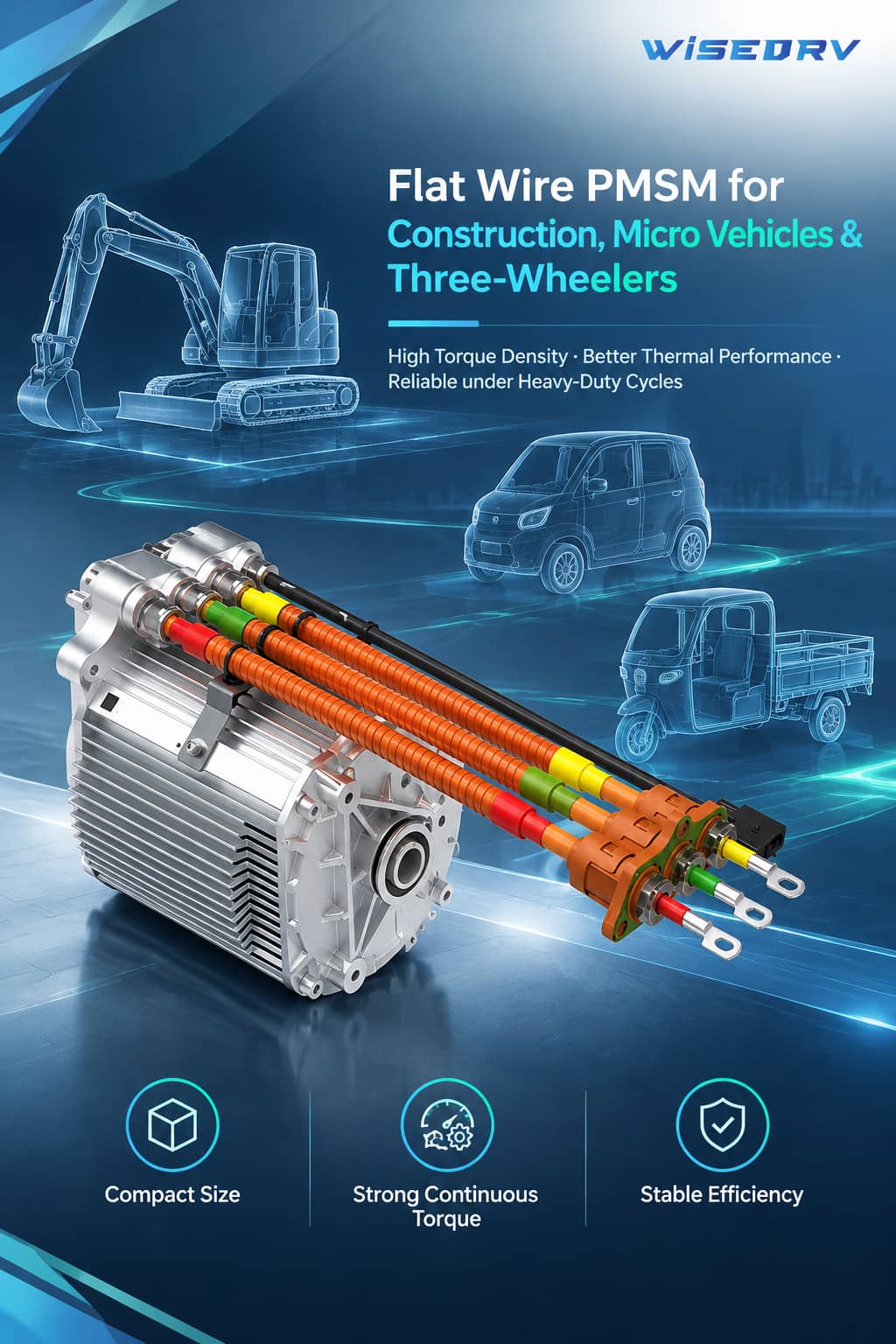 lightweight pmsm for electric vehicles lightweight pmsm for electric vehicles